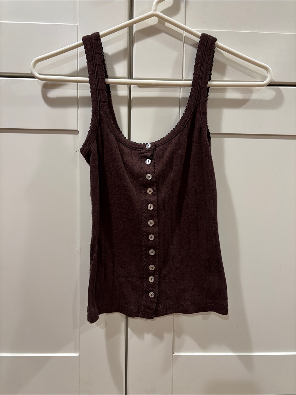 Free People End Game Pointelle Tank